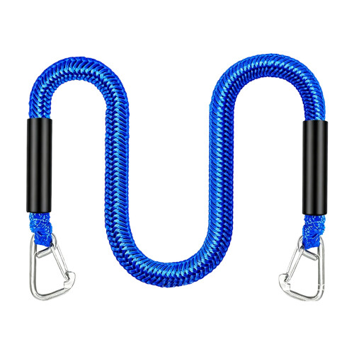 Elastics Marine Rope Heavy Type Bungees Dock Line for-Blue