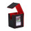 Artificial Leather Trading Card Box Holds 120 Shielded-1 1
