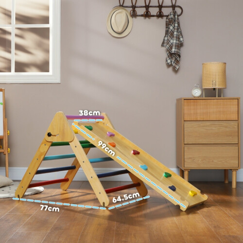 Children's climbing frame with slide, 3-in-1 set 1