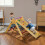 Children's climbing frame with slide, 3-in-1 set 3