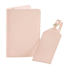 (One Size, Soft Pink) Bagbase Boutique Travel Set