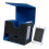 PU Synthetic Two Side storage Container Holds 100 Double-Blue 1