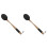 2X Back Lotion Applicator with Long Handle and 2 Replaceable Pads, Ideal for Young People and the Elderly-Black. 1