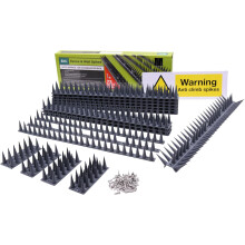 (Grey, 60pcs) Fence Wall Spikes Garden Tall Bird Spikes