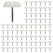 400pcs 20mm  Feet Pad Skid Glide Nail Protector Furniture Chair Table Leg