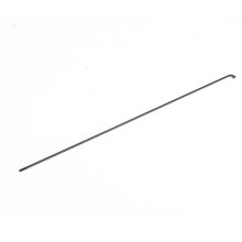 36 Steel MTB Spokes Black 261mm Nipples Set