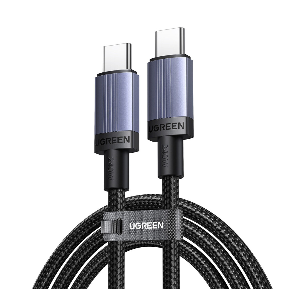 Photos - Cable (video, audio, USB) Ugreen USB-C PD 240W 0.5m cable - black hp1032008 
