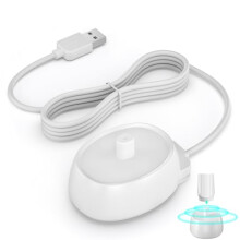 XXSZHY Replacement Charger Compatible with Braun Oral-B Electric Toothbrush, 1.2m(3.9FT) USB Power Charging Cable Fits Type 3757, Pro 3/2/1, iO, Smart