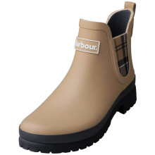 (7) Barbour Mallow Womens Wellington Boots in Beige
