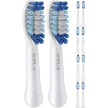 demirdental Toothbrush Head, 10 Medium Replacement for Oral-B Pulsonic, Pack of 10