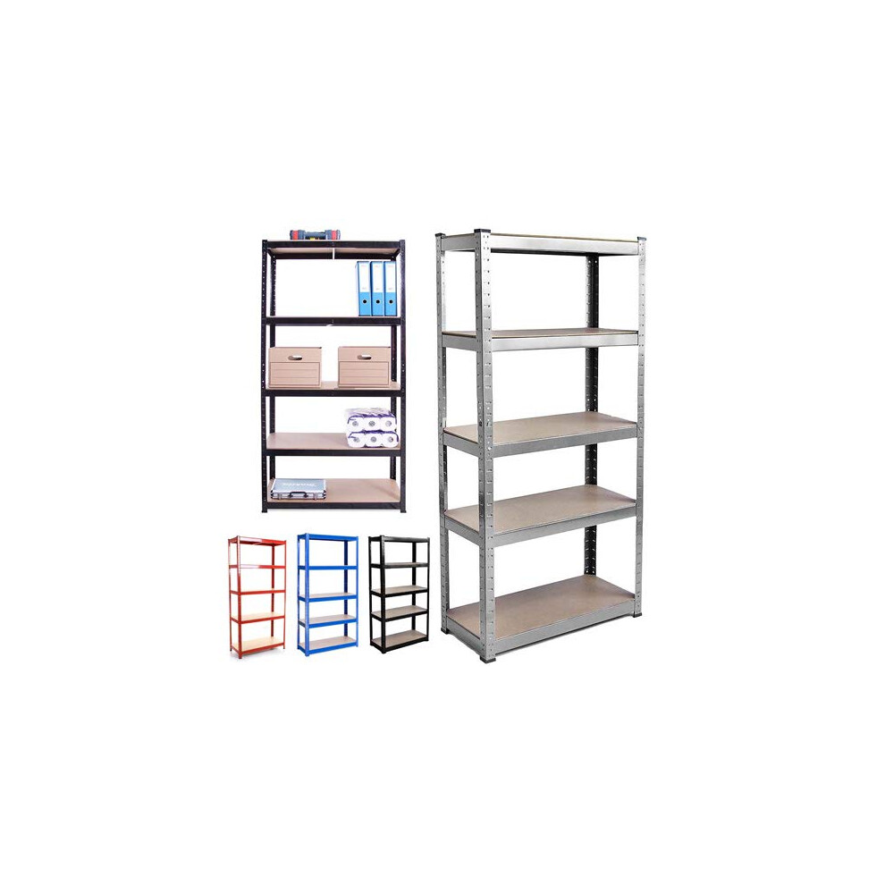 Photos - Other Furniture BRIEFNESS Storage Shelving Unit for Garage/Workshop/Shed/Office, 150cm x 70cm x 30cm, Metal Steel Boltless Shelves - 875kg C
