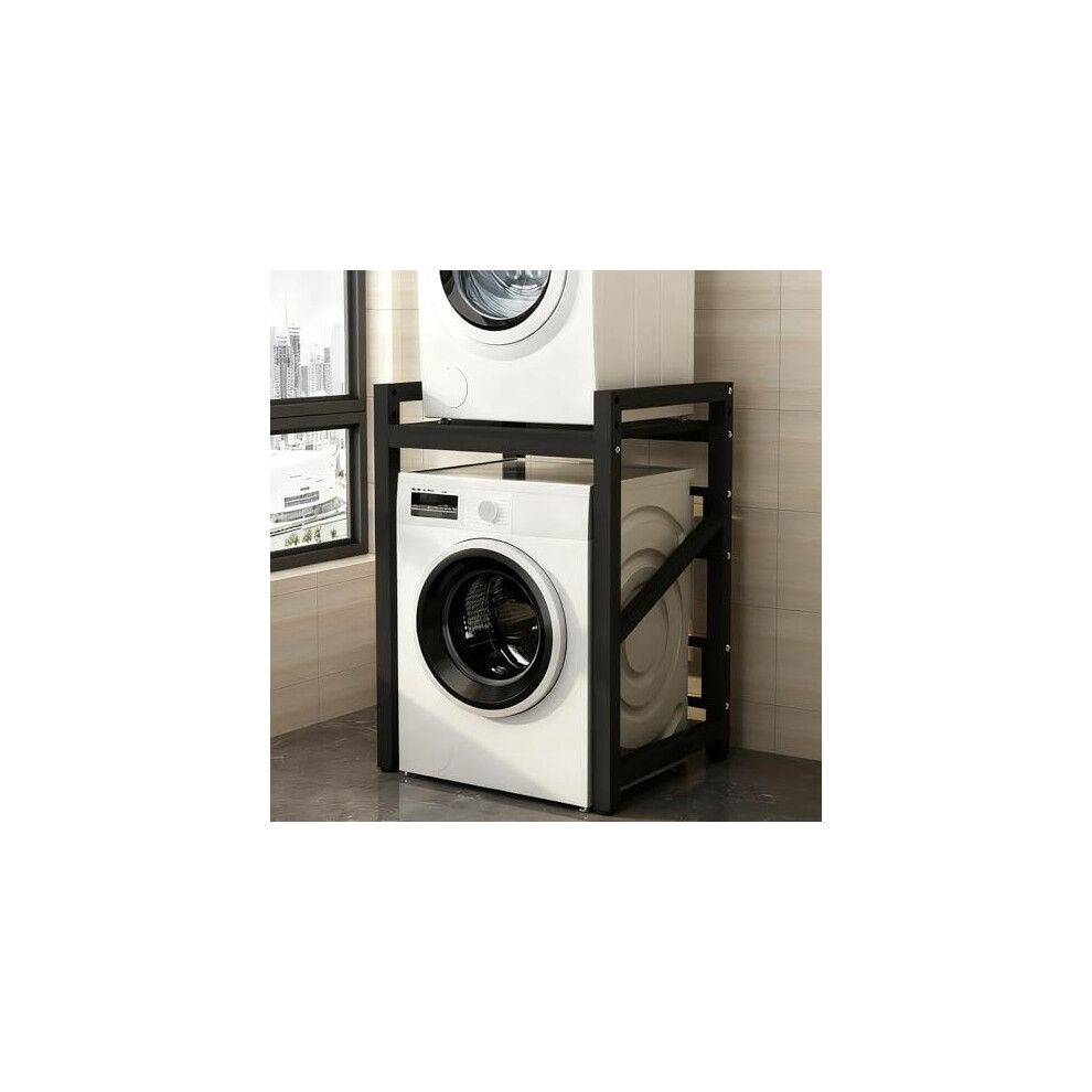 Okstenck Washer Dryer Stand Stacking Kits,Height-Adjustable Stacking Rack For Tumble Dryers 551Lb Load Capacity, Suitable For Washing Machines And 722891641444
