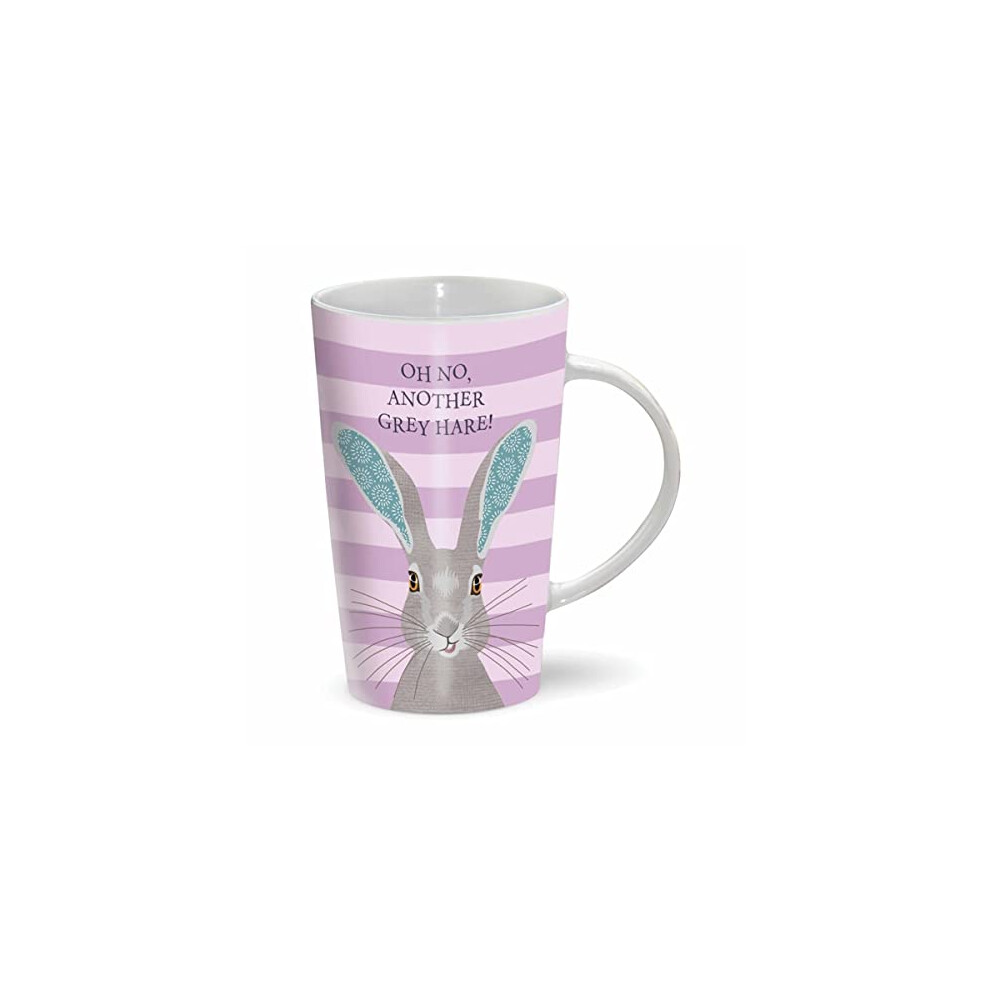 Otter House The Riverbank, Hare Latte Mug Grey