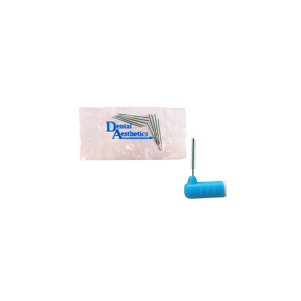 Dental Aesthetics Brace Brush Refills 0.45Mm, Heads Only ~ Interspace Orthodontic Toothbrush For Braces (8 Refills)