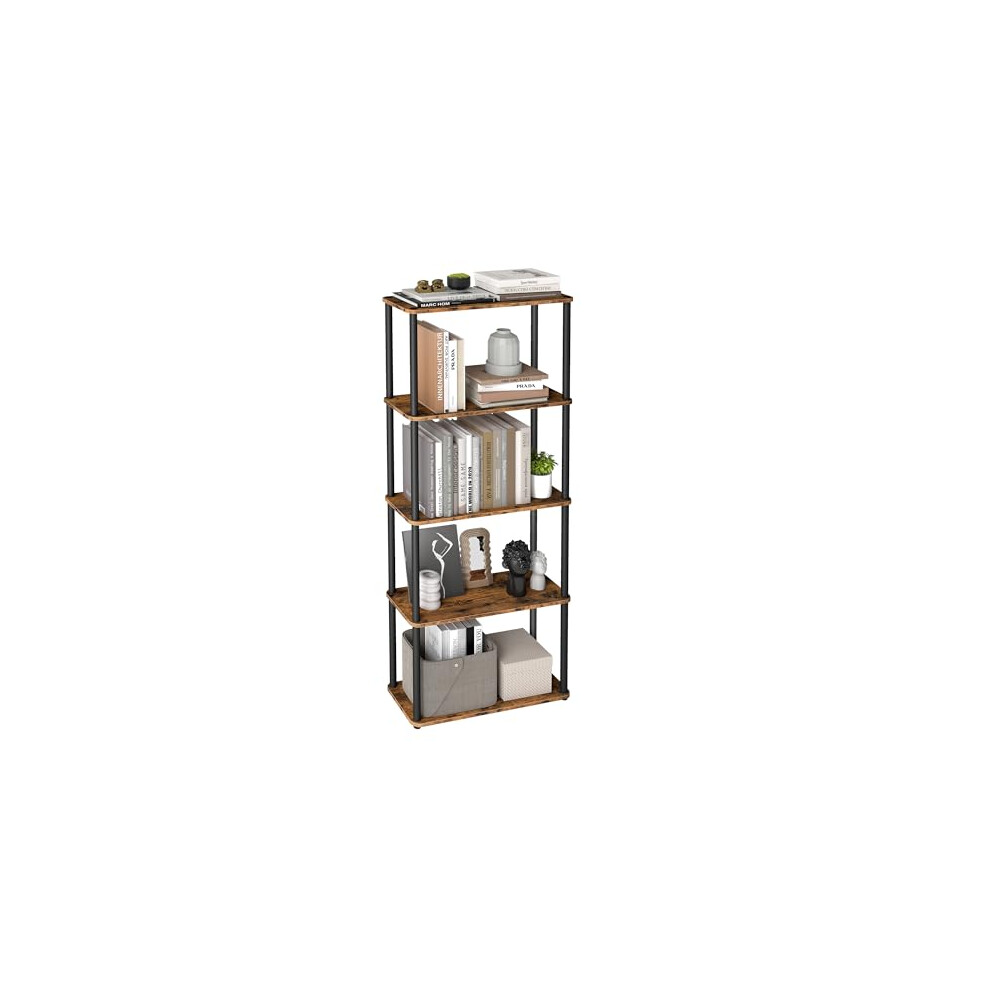 Photos - Other Furniture VASAGLE Superfast Toolless Assembly, 5-Tier Storage Shelf, Standing Shelving Unit, 60 x 23.8 x 139 cm, Living Room, Bedroom,
