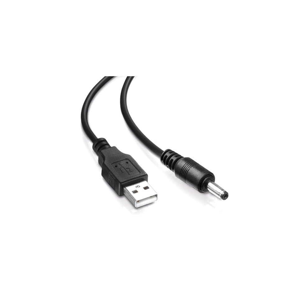 Eirian 1 Pcs Usb To 5V Dc Cable,Power Cord With 3.5 X 1.35Mm Jack Universal Replacement For Electric Toothbrush, Hub Splitter,Router,Led Lights Compatible