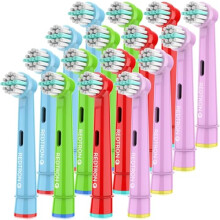 REDTRON Kids Electric Toothbrush Heads Compatible with Oral B, Soft Bristles Kids Toothbrush Heads, Children Replacement Toothbrush Head for Sensitive