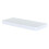 Core Products Arran Medium Chunky Floating Shelf Kit, White Shelving, Foil-Wrapped Finish 1