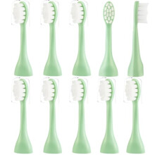 10 Pcs Replacement Brush Heads Compatible with Surii Electric Toothbrush for SURII Replacement Toothbrush Heads,Winter Fern