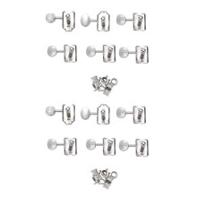 12R Vintage Style Electric Guitar String Tuning Pegs Tuners Machine Heads for Stratocaster Strat for Telecaster