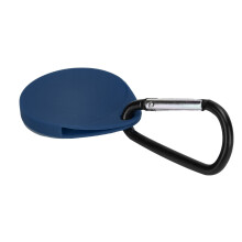 Guaina in silicone con moschettone - IOS Blu