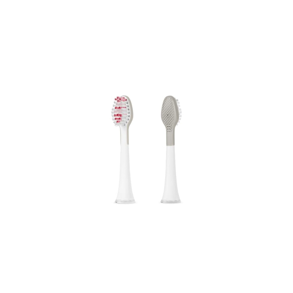Teesa Toothbrush Heads For Sonic Toothbrush Hard Pack Of 2