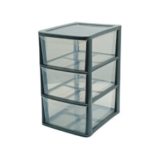 KYY'Z Plastic Desktop Organizer- Medium 2,3,4,5 A4 Drawer Home Garage School Office Stationery Supplies Storage Clear Drawers Makeup Jewelry Container