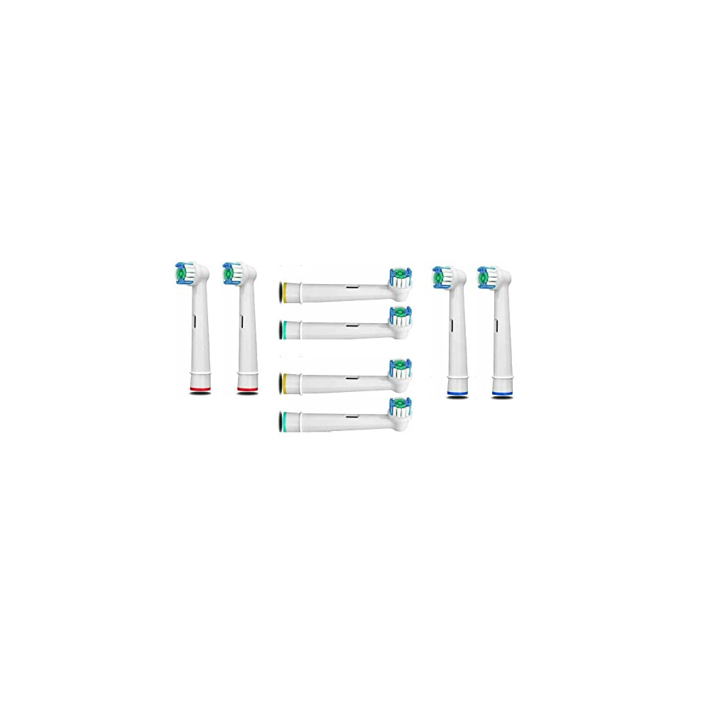 Mr.gadget's Solutions Replacement Toothbrush Heads For Oral B,8 Pack Replacement Heads Compatible With Oral B Braun Electric Toothbrush