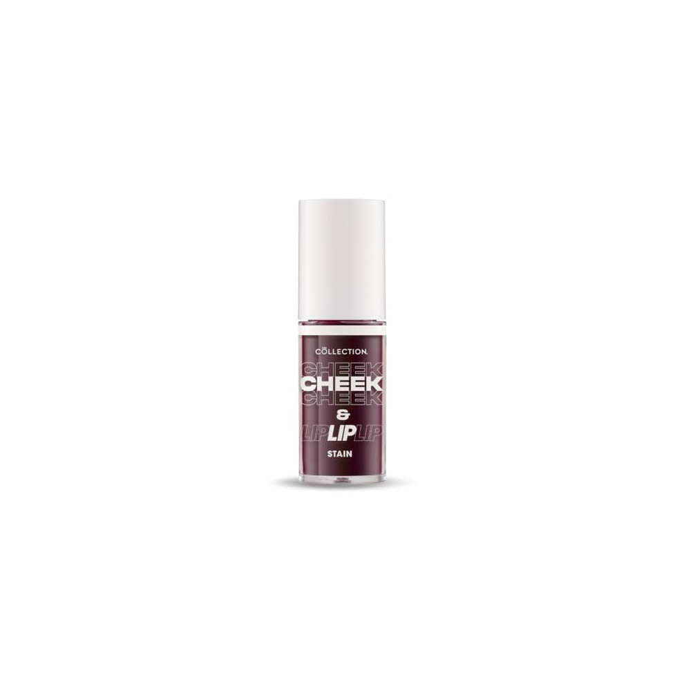 Collection Cosmetics 2 In 1 Cheek & Lip Stain, Long Lasting And Hydrating, For All Skin Types, 5Ml, Rosie