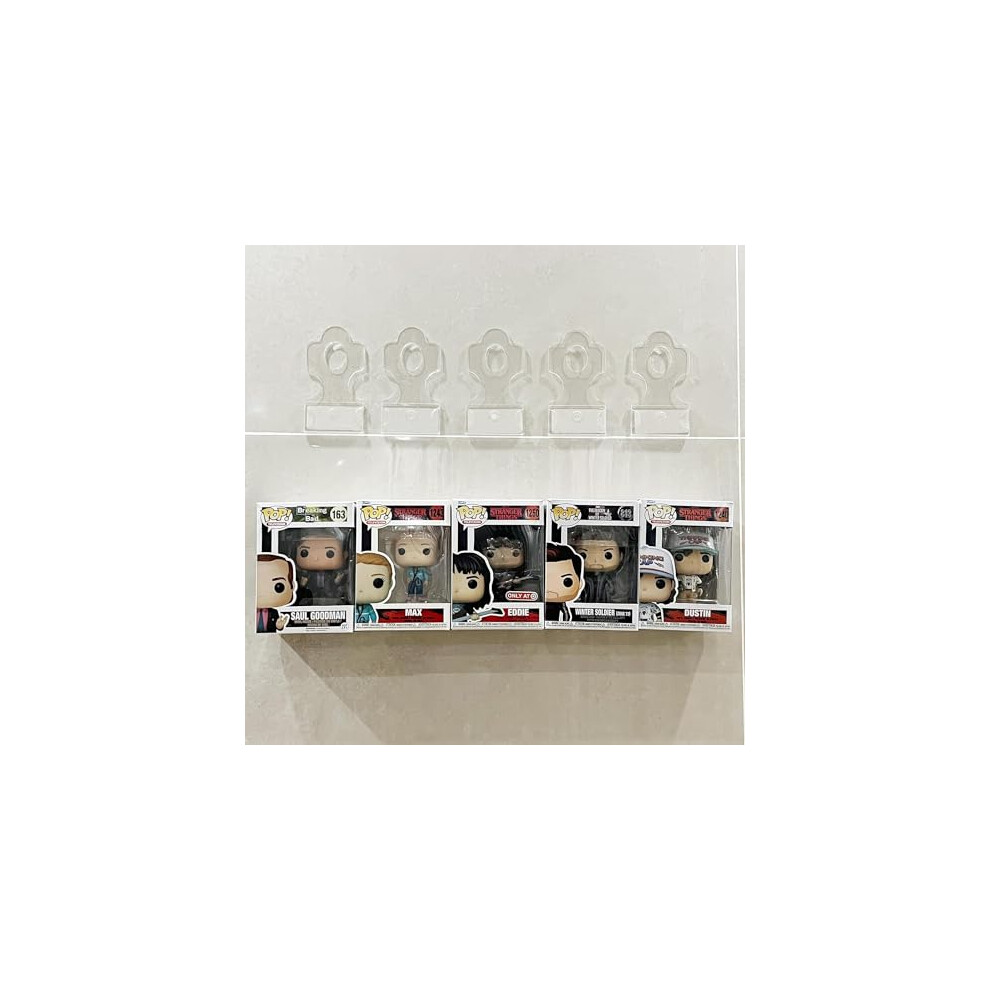 Sdyar 10 Pack Acrylic Floating Shelves For In-The-Box Funko Pop Figures, Display Case For Boxed Characters, Display Ledge Shelves For Bedroom Decor, 768572386525