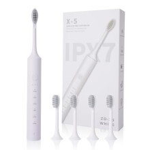 Postuvix Sonic Electric Toothbrush for Adults - Rechargeable USB Electric Tooth Brush with 4 Heads - Featuring Long Battery Life and Smart Timer for