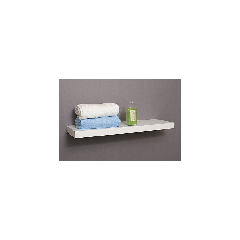Mastershelf Floating Shelf Kit White 900X250x50mm 7416045955367