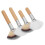 4Pcs Premium Nylon Face Makeup Brush Set Fan Style Assorted Color 1