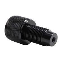12g CO2 Converter Adapter M16x1.5 Threads CO2 Saver Adapter for 88G 90G CO2 Saver Adapter Black