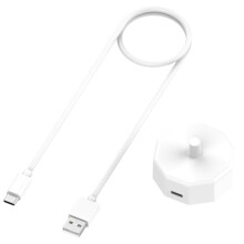 USB-C Charging Station Inductive Charger for Travel, Compatible with Electric Toothbrushes Braun Oral B