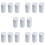 Plastic Empty Medicine Bottles Pill Tablet Container Holder 15Pcs White 1