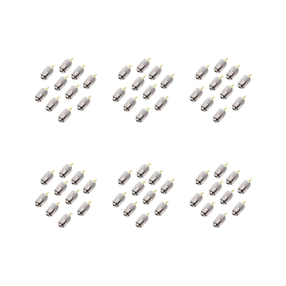 60Pcs Rf Connector Uhf Male Connector Rg8 Rg58 Cable Lug Antenna Connector Pl259 6033949144867