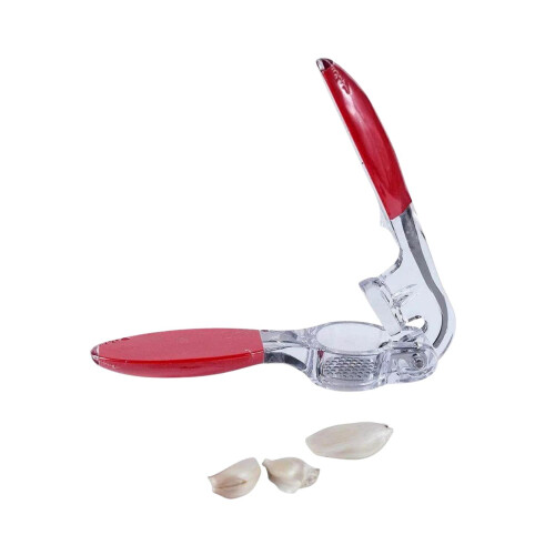 Tefal Tefal Fresh Garlic Press Non Slip Handle Easy Clean Kitchen Tool Red 2