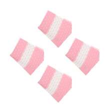 400Sheets Pink Handcrafted Candy Paper Wraps with Dot Pattern Design