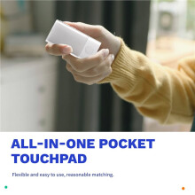 For Cheerdots Touchpad CheerTok All-in-One Pocket Touchpad for  Devices Air Mouse for  Phone Computer Remote