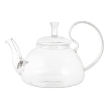 1Clear Glass Teapot Heat Resistant Kung Fu Tea Pot Home Use