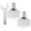 2Pcs Roller Skate Brake Toe Plugs Adjustable Fit 1