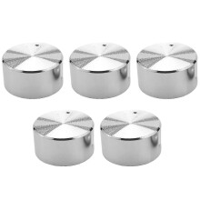 5er-Pack Edelstahl-Gasherdkn?pfe, 6 mm, Ersatz f¹r Kochfeldschalter