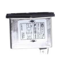5X Solder Lug Terminals IEC 320 C14 EMI Filter + Boat  + Fuse Holder