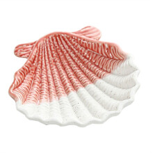 Jewelry Tray, Small Key Bowl, Shell Ceramic Decorative Jewelry Trays Organizing Rings Earrings Necklaces Bracelet Keys