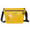 High Visibility Water Resistant Shoulder Pack For-Yellow 1