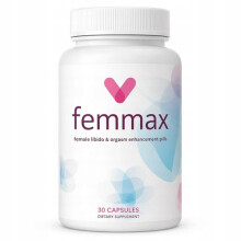 Femmax - kapsler til støtte for vitalitet og intim sundhed hos kvinder - 30 kapsler