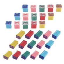 30 St Box 20A-60A PAL Säkring Koppar Lång Honsäkring Säkringssats Fyrkantssäkring, Bilsäkring Kombinationsset