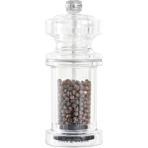 605 Refillable Spice Mill - Kitchen & Home Accessory - Table Pepper Grinder -