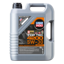 LIQUI MOLY Top Tec 4200 5W30 New Generation, 5 L, synthesis Technology engine Oil, SKU: 8973
